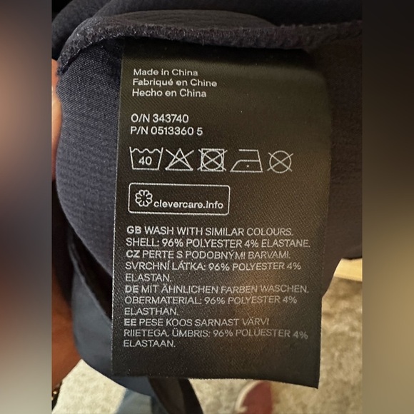 H&M Old Navy Off the Shoulder Navy Dress 8‎ - Picture 4 of 4